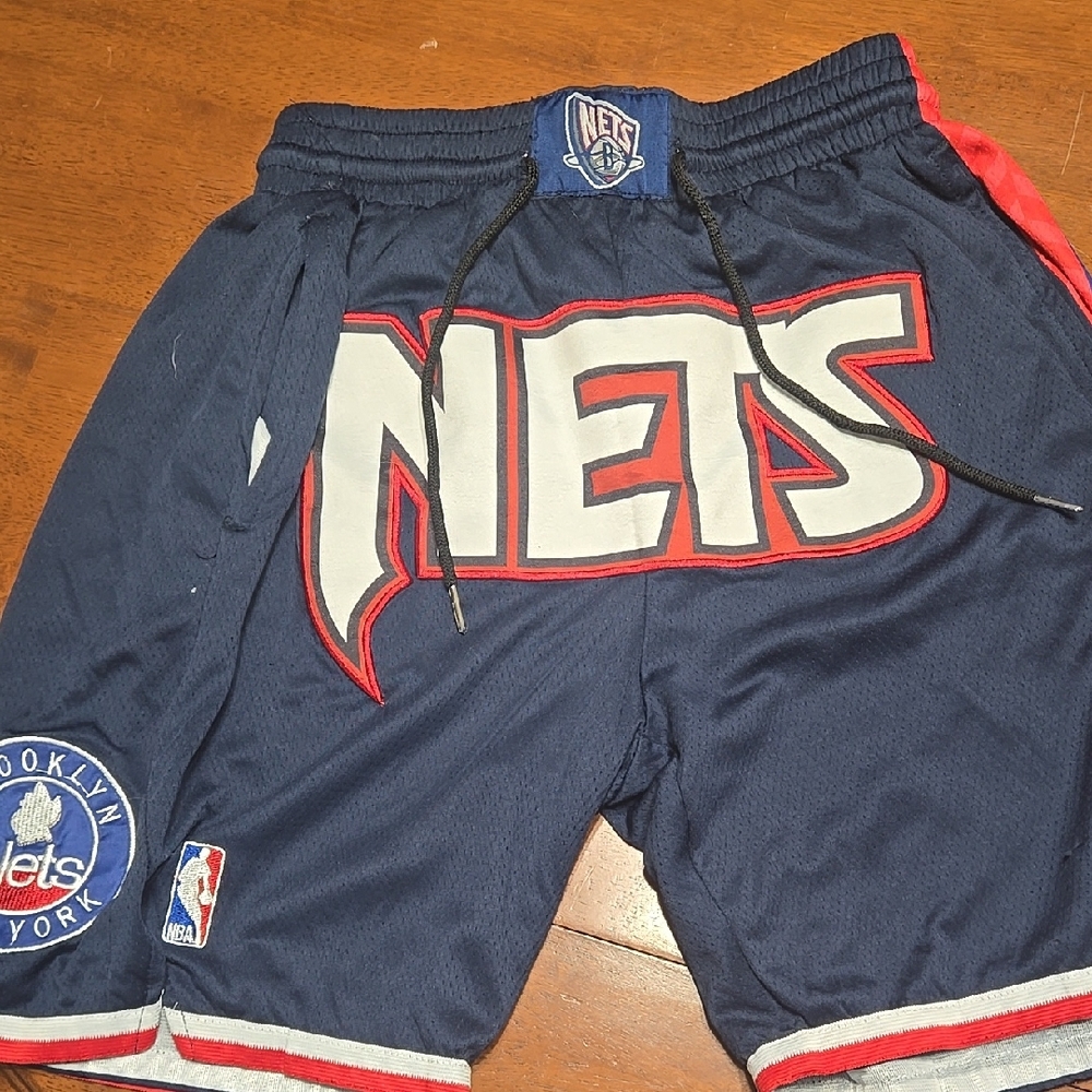 Blue and Red  Just Don Basketball Shorts